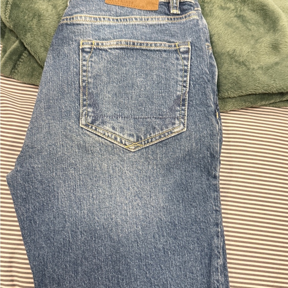 All Saints Blue Straight Jeans
